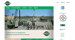 Desktop Screenshot of irvingequipment.com