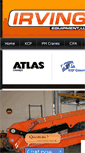 Mobile Screenshot of irvingequipment.net